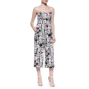 NWT 💜MILLY Splatter Print Jumpsuit